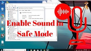 Enable sound in Safe ModeWindows 10 8 7 amp XP  LotusGeek [upl. by Nodnnarb357]