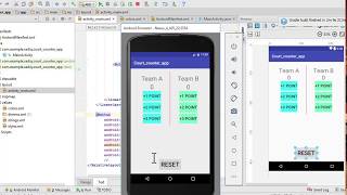 Learn to create a Counter App with Android Studio [upl. by Gant]