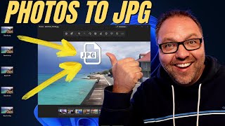 How to Convert Photos to JPG Windows PC [upl. by Anairuy]