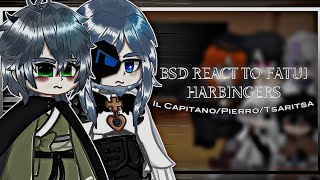 Bsd react to Fatui Harbingers  Il CapitanoPierroTsaritsa  ADADOAPM  77 [upl. by Netsrijk]