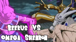 Beerus vs Omega Shenron [upl. by Schlenger]