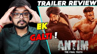 ANTIM The Final Truth  Trailer Review  Salman Khan  Aayush Sharma [upl. by Lowenstern]