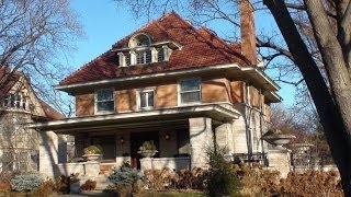 EERoberts Designs In Oak Park Il Andrew J Redmond House 1900 [upl. by Conrad]