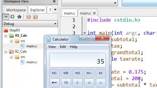 019 Integers and floating point numbers Welcome to the course C programming [upl. by Siuraj818]