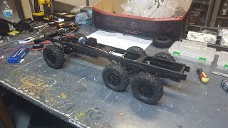 CROSS RC UC6 Ural 6x6 RC Truck Build amp Review Part 1 [upl. by Acirretal]