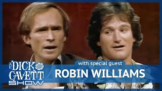 Robin Williams Discusses His SKYROCKET To Fame  The Dick Cavett Show [upl. by Drahcir850]