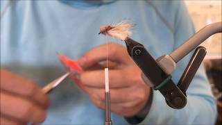 Fly Tying Kingfisher Spruce Moth [upl. by Eissed]