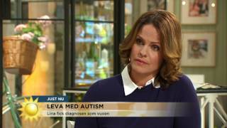 Lina lever med autism  quotÄr fullständigt utmattandequot  Nyhetsmorgon TV4 [upl. by Rorry]