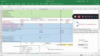 Defined Benefit Pension  Actual Example Prepared Start to Finish  US GAAP [upl. by Retsim688]