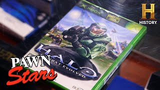 Pawn Stars 13K Ask for Original Halo XBOX Game Season 22 [upl. by Aliahkim749]