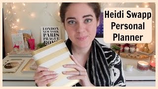 Heidi Swapp Personal Planner Review amp Unboxing [upl. by Almeda]