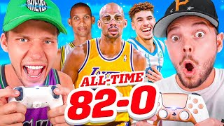 Make an ALLTIME 820 NBA Team Win The Prize [upl. by Selie]