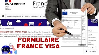 Guide pratique pour remplir efficacement le formulaire de demande de visa 2024 FranceVisas [upl. by Dogs944]