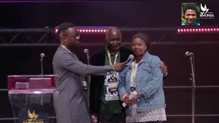 Emotional Moment Apostle Joshua Selmans Aunty Called Him Her Father in The Lord soundofrevivaluk [upl. by Eilyr]