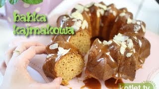 Babka toffi kajmakowa  KotletTV [upl. by Boaten272]