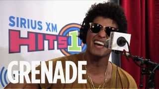 Bruno Mars  quotGrenadequot LIVE  SiriusXM Acoustic  Hits 1 [upl. by Shamrao218]