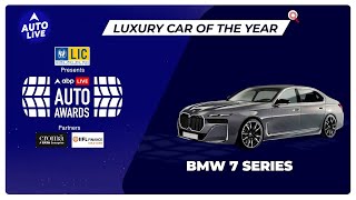 BMW 7 series Luxury car of the year  ABP Live Auto Awards 20 2024  Auto Live [upl. by Jenkins]