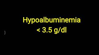 Hypoalbuminemia [upl. by Merrow]