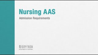 Nursing  Admission Requirements [upl. by Yecaw]