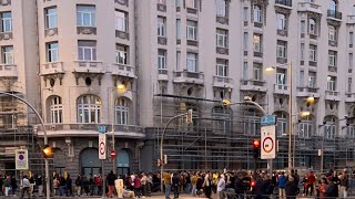 MANIFESTACIÓN ANTE EL CONGRESO Y ANUNCIO [upl. by Bergeron]