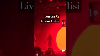 Aurora performing Heathens live on Tbilisi open air 2024 ♥️ [upl. by Elohc]