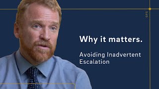 Why it matters Avoiding Inadvertent Escalation with Jesse Driscoll [upl. by Rettuc]