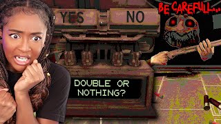 NEW Double or Nothing Update is STRESSFULL  Buckshot Roulette Update [upl. by Phaih333]