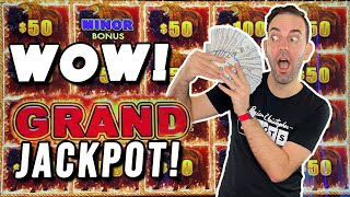 I WON the GRAND JACKPOT on BUFFALO LINK [upl. by Ihpen]