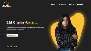 Personal Portfolio Website Using html and css only  How to create Personal Website newtoyou [upl. by Ahseiyn]