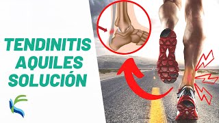 EJERCICIOS para remediar TENDINITIS de AQUILES  Fisiolution [upl. by Zetneuq]