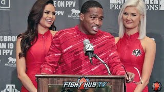 ADRIEN BRONERS FULL POST FIGHT PRESS CONFERENCE FOR MANNY PACQUIAO FIGHT FULL POST FIGHT VIDEO [upl. by Notna304]