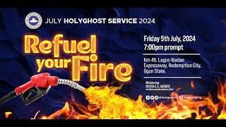 RCCG JULY 2024 HOLY GHOST SERVICE [upl. by Adnael]