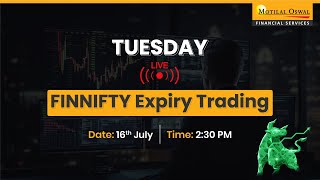 FINNifty Expiry Live Trading  16th July 2024 [upl. by Ettezzus]