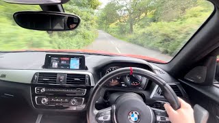 BMW 118i MSport POV drive [upl. by Airbmac]