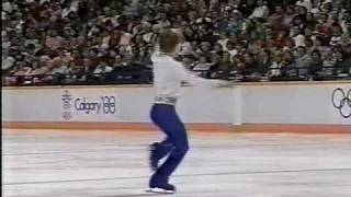 Aleksandr Fadeev Алекса́ндр Фаде́ев URS  1988 Calgary Figure Skating Mens Long Program US ABC [upl. by Ariayek210]