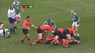 Wales vs Ireland Rugby 2003 [upl. by Enelam665]