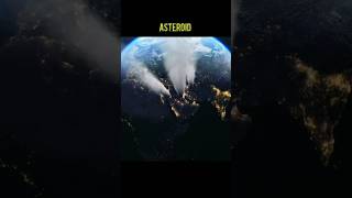 Asteroid Hit Earth  Asteroid Hitting Earth Scene shorts [upl. by Pesek]