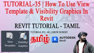 Revit Tutorial Tamil  TUTORIAL35  How To Use View Template amp Visibility Graphics In Revit revit [upl. by Karine769]