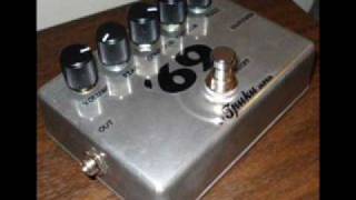 DIY Fuzz Face Clone pedal Germanium 2SB173415 Sound demo [upl. by Artinek]