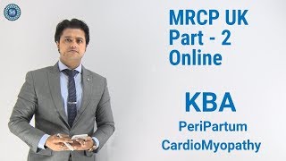 MRCP Part2  KBA  PeriPartum CardioMyopathy [upl. by Ecertal]