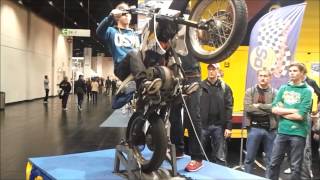 WheelieTraining mit PS auf der Intermot [upl. by Neram677]