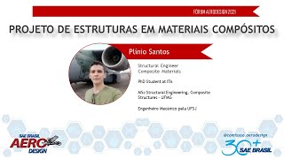 Projeto de Estruturas em Materiais Compósitos com Plinio Santos ITA [upl. by Reggie]