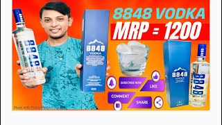 8848 VODKA review in Hindi  shorts ytshorts daru [upl. by Macilroy]