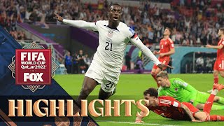 United States vs Wales Highlights  2022 FIFA World Cup [upl. by Ileray]