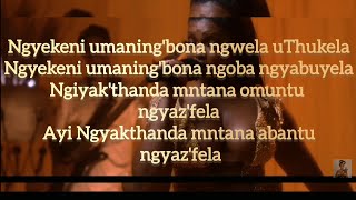 uThukela Lyrics  Mawhoo amp Master KG ft Eemoh amp Hurrycane [upl. by Rovit]