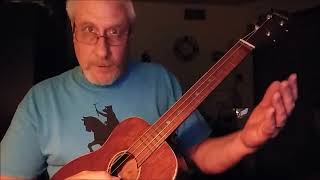 Ukulele alternative tuning part 2 Octave Mandolin tuning on a Baritone [upl. by Dame]