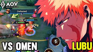 AOV  LUBUICHIGO GAMEPLAY  VS OMEN  ARENA OF VALOR LIÊNQUÂNMOBILE ROV COT [upl. by Scheider]