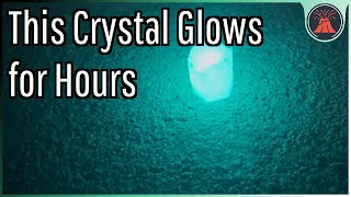 The Crystal that Glows for Hours after Exposure to Sunlight How this Occurs [upl. by Louanna327]