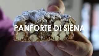 Panforte di Siena Christmas in Tuscany [upl. by Changaris561]