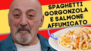 Spaghetti gorgonzola e salmone affumicato [upl. by Cook]